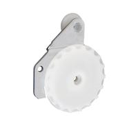 Prime-line Products N 7175 Closet Porte Cintre, cadran Action Offset, 1/20,3 cm, 3/10,2 cm, EN NYLON (lot de 2)