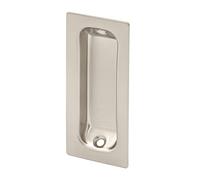 Prime-line Products N 7342 Porte de l'Armoire tirer avec 1-3/20,3 cm Laiton massif, Nickel satiné, (lot de 2)