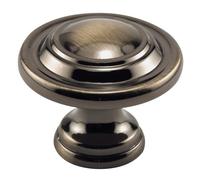 Prime-line Products N 7370-1 - 3/10,2 cm 2 volets Poignée de porte, Laiton Antique Plaqué