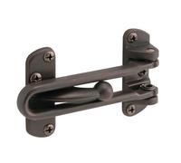 Prime-line Products U 10309 Swing Barre de verrouillage, 3-7/8 en. Longueur de la barre, Zinc moulé sous pression, classique Finition bronze