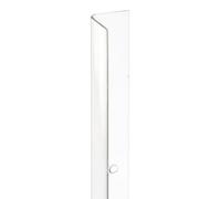 Prime-Line Products U 9129-4 Lot de 4 Protections d'angle en Vinyle Transparent 3/4 po x 48 po