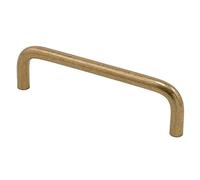 Prime-Line Products U 9197 Lot de 2 poignées de porte d'armoire en fil métallique, 10,2 cm, laiton antique