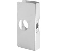 Prime-line Products U 9552 1-3/10,2 cm d'épaisseur par 2-3/10,2 cm Distance au canon 2-1/20,3 cm Alésage de porte à encastrer rêne Forcer, EN ACIER INOXYDABLE