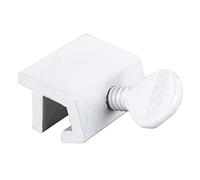 Prime-line Products U 9823 Vitre coulissante Verrou de sécurité avec Economy, Blanc, (lot de 4)