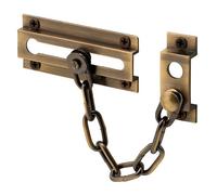 Prime-Line Products U 9913 Chaîne de porte en laiton massif finition antique