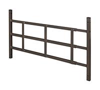 Prime-Line S 4754 Grille de fenêtre Fixe à 3 Barres (Largeur Extensible) 40,6 cm, Bronze, 39,5 cm H x 59,1 cm - l 96,5 cm