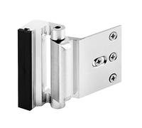 Prime-Line U 11325 Serrure de renfort de porte - Ajoutez une sécurité supplémentaire à votre maison et empêchez les entrées non autorisées - Arrêt de 7,6 cm, construction en aluminium, chrome brossé