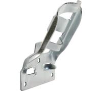 Prime-Line U 9378 Support pour mât de drapeau de 1,9 cm, 30 degrés, construction en acier estampé, plaqué zinc