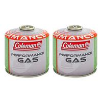 Prime Lot de 2 cartouches à gaz Coleman C300 Performance à filetage avec 240 g de gaz (mélange BUTANO/PROPANO) Tous les produits Coleman Connexion à vis