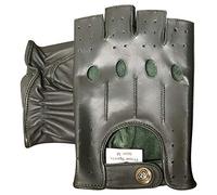 Prime - Mitaines en cuir véritable - Conduite moto cyclisme - 309 XL Vert Commando