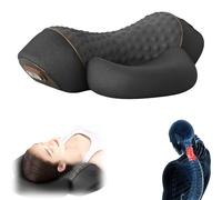 Prime Physio Masseur Cervical 3-En-1, Coussin De Massage Cervical Prime Physio Avec Traction, Meilleur Masseur D'épaules Pour Soulager Les Douleurs Des Tissus Profonds, Massage (1Pc Noire)