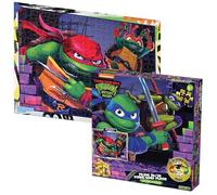 Prime Puzzle 3D Nickelodeon Teenage Mutant Ninja Turtles de 300 pièces pour enfants, adolescents, adultes à partir de 6 ans | 24 x 18 pièces | Amusant passionnant et stimulant