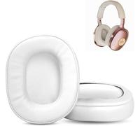 Prime Remplacement de Coussinets+Arceau compatibles avec Les écouteurs House of Marley Positive Vibration XL ANC Wireless Coussinets d'oreilles (Cuir protéiné/Mousse à mémoire)