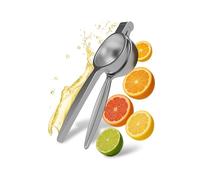 Prime Selection Presse-agrumes en acier inoxydable de qualité supérieure - 7 cm - Robuste - Pour citrons et citrons verts - Inoxydable - Passe au lave-vaisselle - Ergonomique - Idéal pour la cuisine