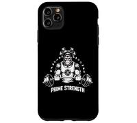 Prime Strength Gorilla Bodybuilding Gym Emblème Graphique Coque pour iPhone 11 Pro Max