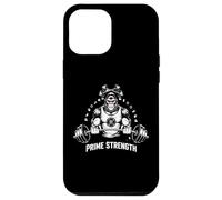Prime Strength Gorilla Bodybuilding Gym Emblème Graphique Coque pour iPhone 12 Pro Max