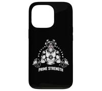 Prime Strength Gorilla Bodybuilding Gym Emblème Graphique Coque pour iPhone 13 Pro