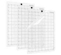 Prime Vinyl Lot de 3 tapis de découpe de rechange pour Silhouette Portrait - Poignée standard - 30,5 x 20,3 cm - Tapis de découpe auto-adhésif