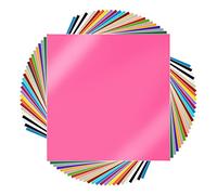 Prime Vinyl Traceur de films adhésifs, 30,5 x 30,5 cm, 25 feuilles adhésives de couleur, Traceur de vinyle adhésif pour Cricuts, Silhouettes et travaux de création