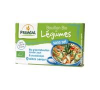 Priméal Cubito Caldo Verduras Sin Sal Bio 8x9g