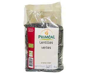 PRIMEAL - LENTILLES VERTES FRANCE 1KG