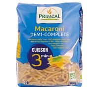 Priméal Macaroni Demi-Complets Cuisson Rapide 500 g