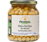 Priméal - Pois Chiches Demeter Au Naturel 370Ml - Vendu par unité