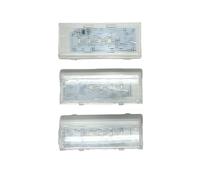 Primeco Lot de 2 lampes LED W10515057 et 1 ampoule W10515058 compatibles avec Whirlpool, Kenmore, Maytag, KitchenAid, réfrigérateurs WPW10515057 AP6022533 PS11755866