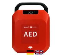 Primedic HeartSave Y Défibrillateur de premiers secours, pour amateurs et professionnels, avec décharge manuelle, garantie du fabricant de 8 ans, Langues: Allemand/Anglais
