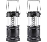 PRIMEGA 30LED Stretch Camping Light Outdoor Super Bright 2PCS Noir 30LED