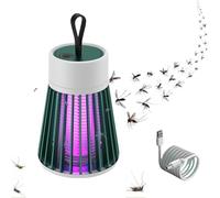 PRIMEGA Miro France Lampe Anti Moustique Électrique Anti-Moustiques Rechargeable USB, Appareil de Lutte Contre Les Moustiques pour Intérieur et Extérieur, Éliminateur de Mouches et Insectes