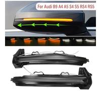 PRIMEGA pour Audi A4 S4 A5 S5 RS4 RS5 Water Light LED A4 / S4 B9 2016-2019 Unique Jaune 2 Pièces