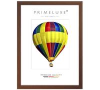 PrimeLuxe Cadre photo en bois 40 x 53 cm (Dimension de l'image) en Wengé Marron | Couleur et taille sélectionnables | pour affiches | Puzzle | collage de photos