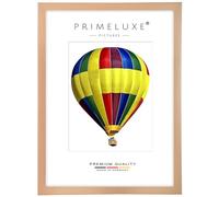 PrimeLuxe Cadre photo en bois 41 x 54 cm (Dimension de l'image) en Hêtre Nature | Couleur et taille sélectionnables | pour affiches | Puzzle | collage de photos