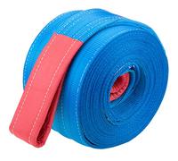 PrimeMatik - Élingue en Sangle, Sangle de Chargement 5 m x 240 mm 8000 Kg pour Levage et grues, Couleur Bleu