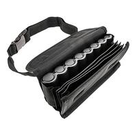 PrimeMatik - Sac banane pour billets et pièces de monnaie en euro, fermeture auto-adhésive