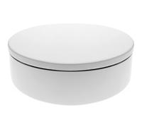 PrimeMatik - Socle pivotant èlectrique 20cm plate-forme rotative blanc