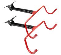 PrimeMatik - Support Mural de vélo avec Crochet Pliable pour Rangement de Bicyclette 2-Pack