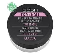Prime'n Set Powder Classic - Gosh Copenhagen - Base Et Poudre 2 En 1 Matifiante Et Fixante