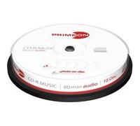 Primeon 2761111 CD-R Audio vierge 10 pc(s) tour imprimable G