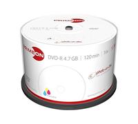 Primeon photo-on-disc - 50 x DVD-R - 4.7 Go (120 minutes) 16x (DVD) - surface imprimable par jet d'encre - spindle G