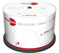PRIMEON 2761206 PRIMEON DVD-R imprimable 50 pièces