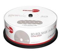 Primeon 2761318 Blu-ray BD-R DL vierge 50 GB 25 pc(s) tour revêtement anti-rayure