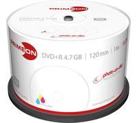 PRIMEON DVD+R 2761226 16x 4,7GB 120Min. imprimable 50 pcs/paquet.