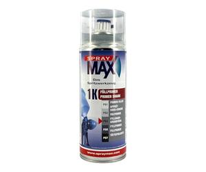 Primer Filler Apprêt Sous-Couche 1K SprayMax - Bombe Aérosol Spray Apprêt Monocomposant Auto Moto - Gris Moyen - 400 ml - Ref. 680274