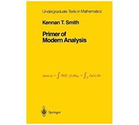 Primer Of Modern Analysis