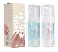 Primer pour visage maquillage - hydratant pour visage | Maquillage soyeux à la crème floue longue, base de barrière de peau nourrissante, finition sans faille de texture de gelée non gr