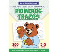 PRIMEROS TRAZOS: Práctica de pre escritura infantil para iniciar coordinación motriz para la pre escritura