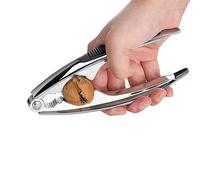 Primes DIY Casse-noix en acier inoxydable robuste avec poignée antidérapante, outil ouvre-noix en acier inoxydable pour noix, noisettes, amandes, pécan et fruits de mer