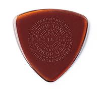 Jim Dunlop Médiator Primetone Triangle Grip 1,5 mm Pack de 3
